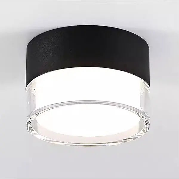 Plafonnier — LED Downlight monté en Surface plafonnier nordique 9W 12W 15W 18W spot lumineux circulaire 5W 7W 24W éclairage de salon