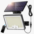 Luminaire — LED lumière solaire extérieure étanche avec capteur de mouvement 3 modes