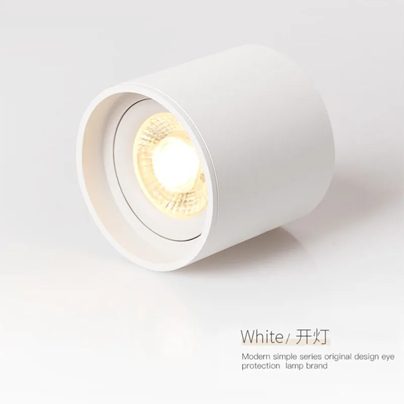 Spot led surface monté rond pour meubles de cuisine Solène Épurelle - Formes Arrondies & Harmonie Visuelle