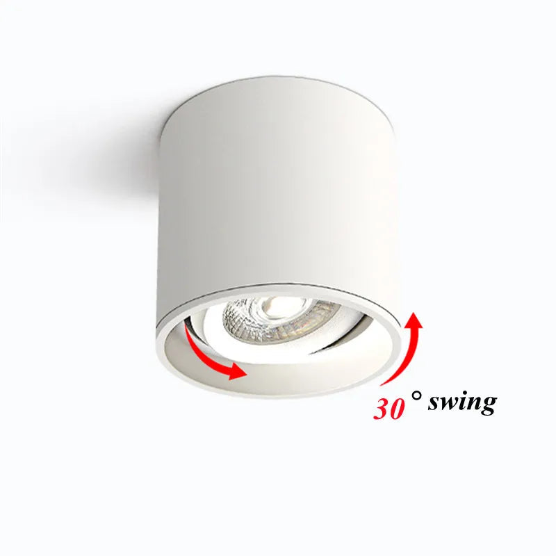 Spot led surface monté rond pour meubles de cuisine Solène Épurelle - Formes Arrondies & Harmonie Visuelle