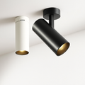 Plafonnier Les Downlights LED COB montés en Surface pliables et rotatifs à 360 ° LED 10W15W20W lampes LED éclairage de fond Césarine Équinoxe en Aluminium - Lignes Dessinées & Décor Raffiné