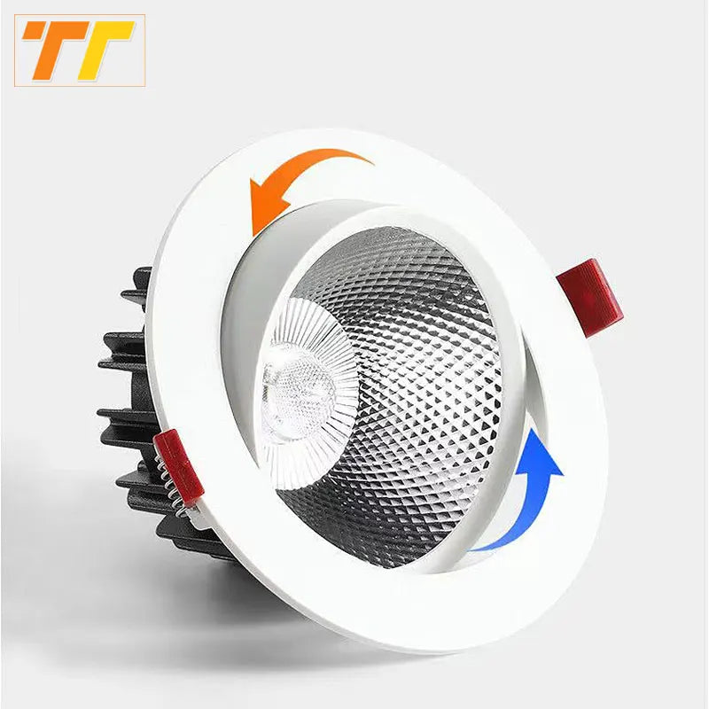 Spot LED à intensité variable COB puce encastré pour l'éclairage de la maison Madeleine Balade en Aluminium - Simplicité & Caractère au Quotidien
