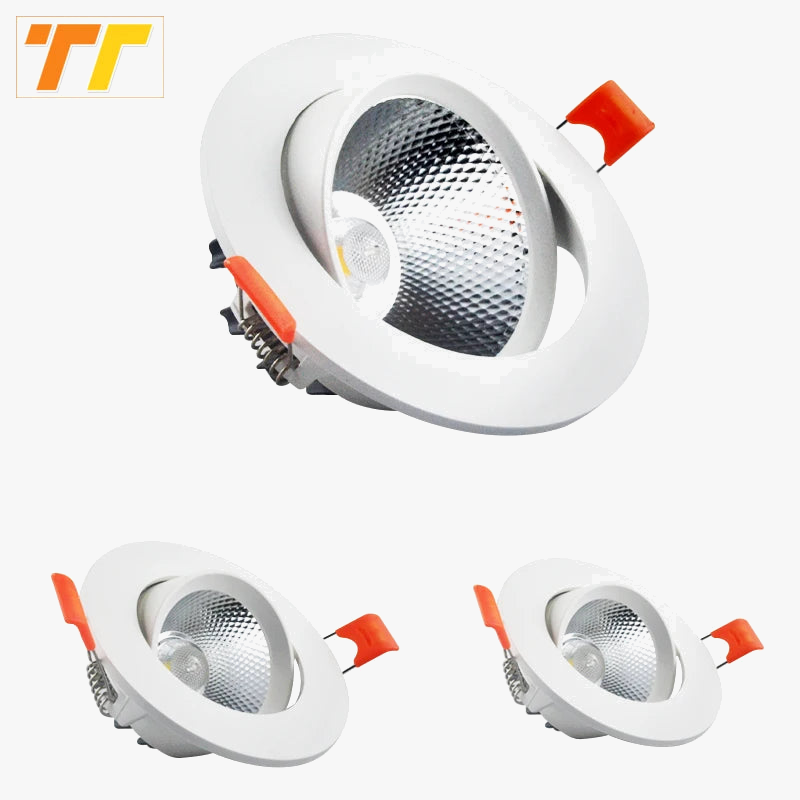 Spot LED à intensité variable COB puce encastré pour l'éclairage de la maison Madeleine Balade en Aluminium - Simplicité & Caractère au Quotidien