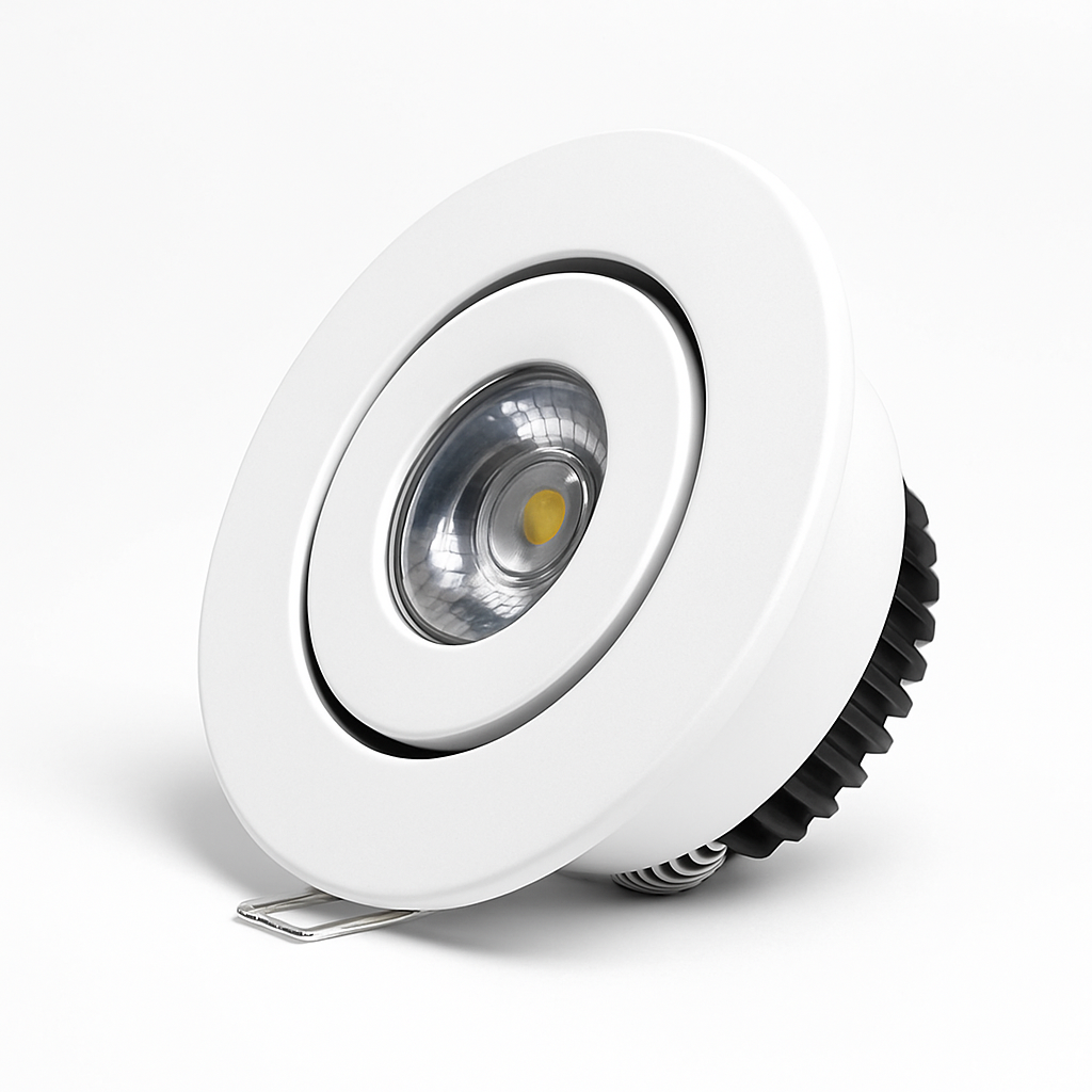 Spots lot de 10 mini led intégrés réglables Cléa Escapade en Aluminium - Caractère & Élégance dans le Décor