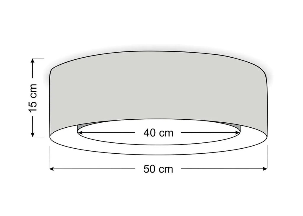 Luminaire Plafonnier | PURO RATTAN (Beige/Crème)