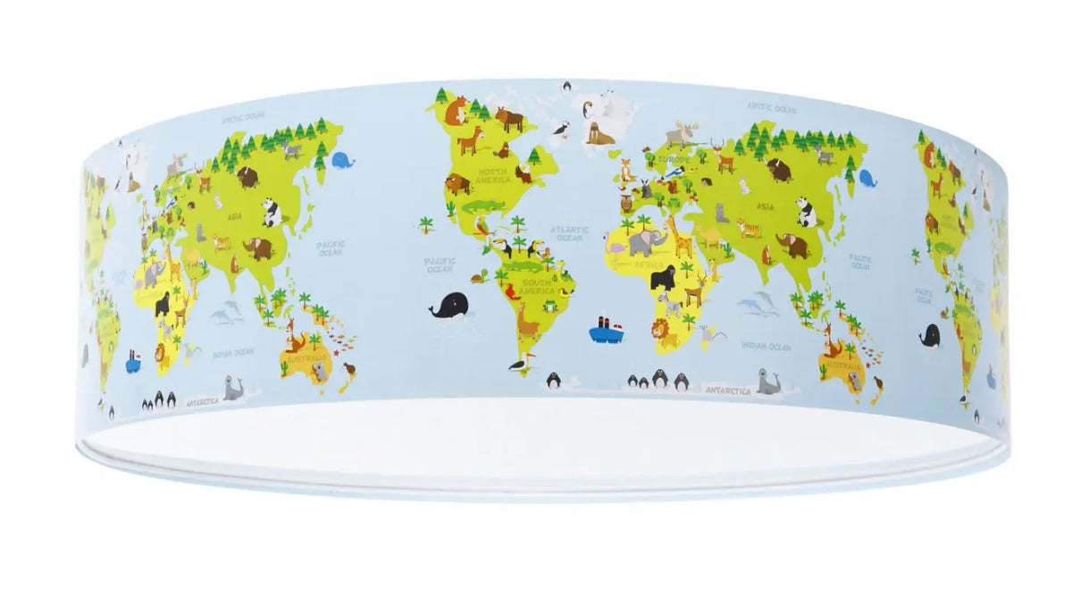 Plafonnier Sweet dreams (carte du monde)