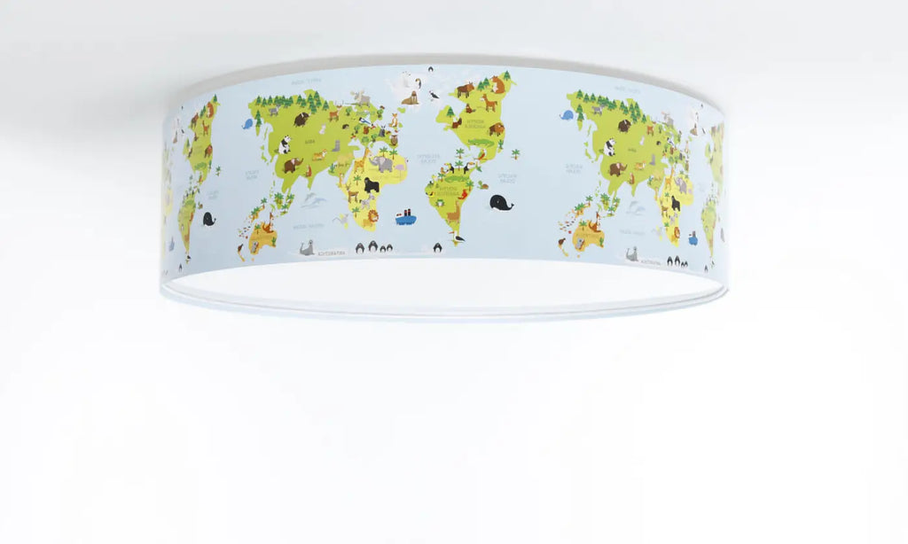 Plafonnier Sweet dreams (carte du monde)