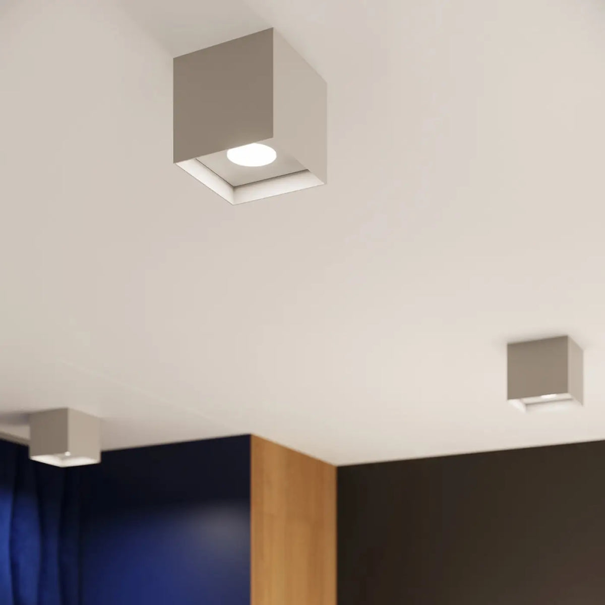 Luminaire Plafonnier | HATI (Gris)