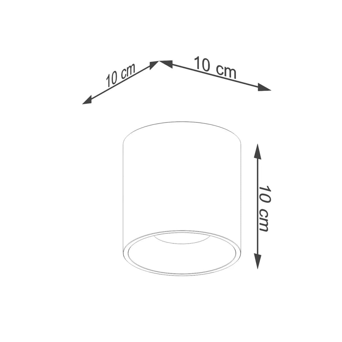 Luminaire Plafonnier | ORBIS 1 (Or)