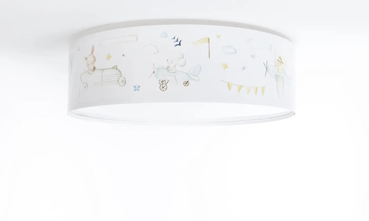 Luminaire Plafonnier | SWEET DREAMS (Blanc/Bleu Pastel)