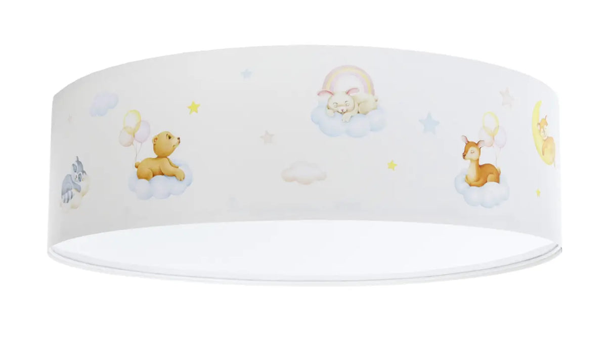 Luminaire Plafonnier | SWEET DREAMS (Blanc/Bleu Pastel/Jaune/Marron Clair)