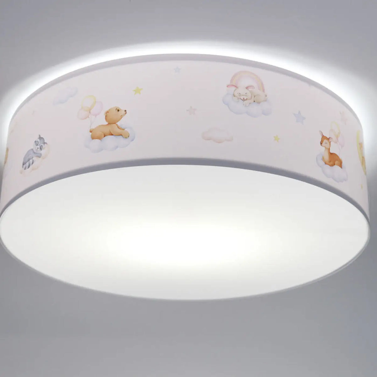 Luminaire Plafonnier | SWEET DREAMS (Blanc/Bleu Pastel/Jaune/Marron Clair)