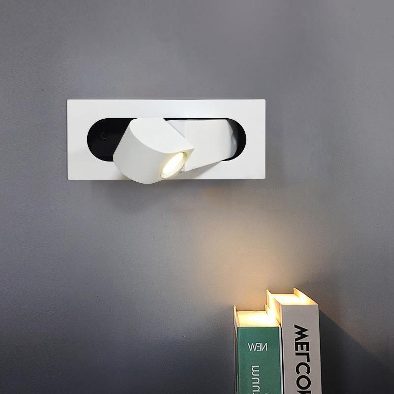 Lustra Lampe De Lecture Moderne LED Ajustable Pour Chevet - Blanc Mat - Lumière chaude