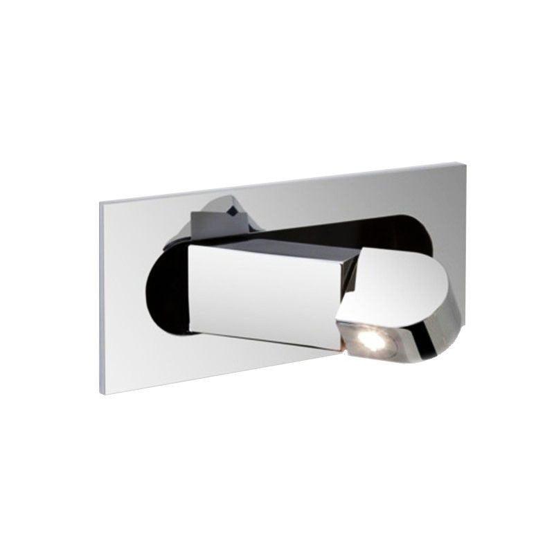 Lustra Lampe De Lecture Moderne LED Ajustable Pour Chevet - Chromé - Lumière chaude