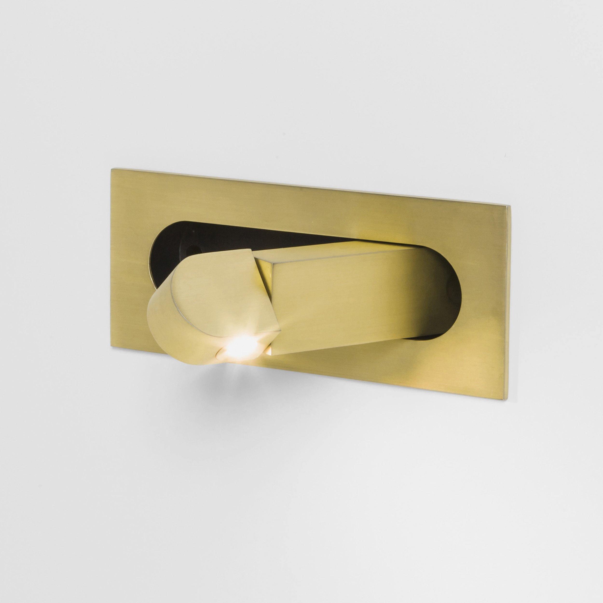 Lustra Lampe De Lecture Moderne LED Ajustable Pour Chevet - Cuivre - Lumière chaude