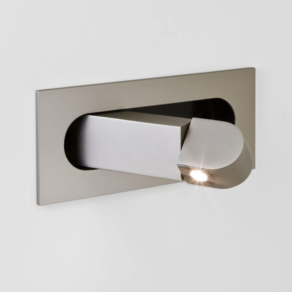 Lustra Lampe De Lecture Moderne LED Ajustable Pour Chevet - Nickel - Lumière chaude
