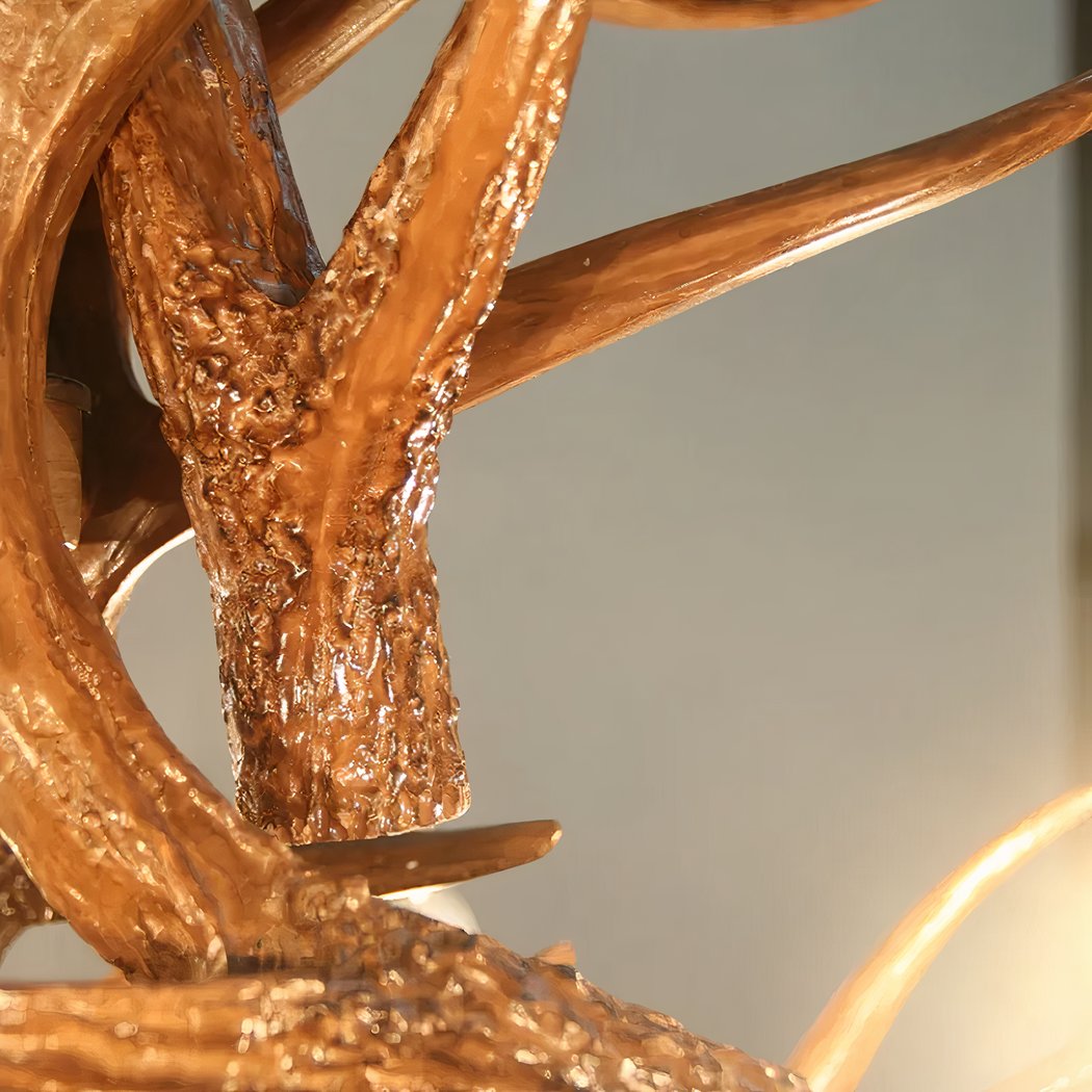 Suspension — Baroque suspension en forme de bois de cerf