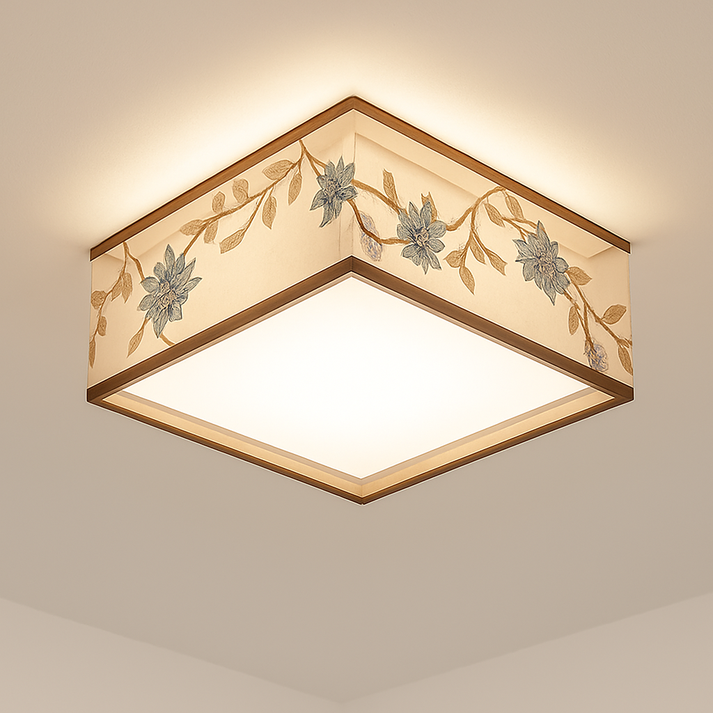 Plafonnier — Chinois plafonnier chambre ronde Chinoiserie Luminaire Suspendu rétro maison salon étude Luminaire éclairage