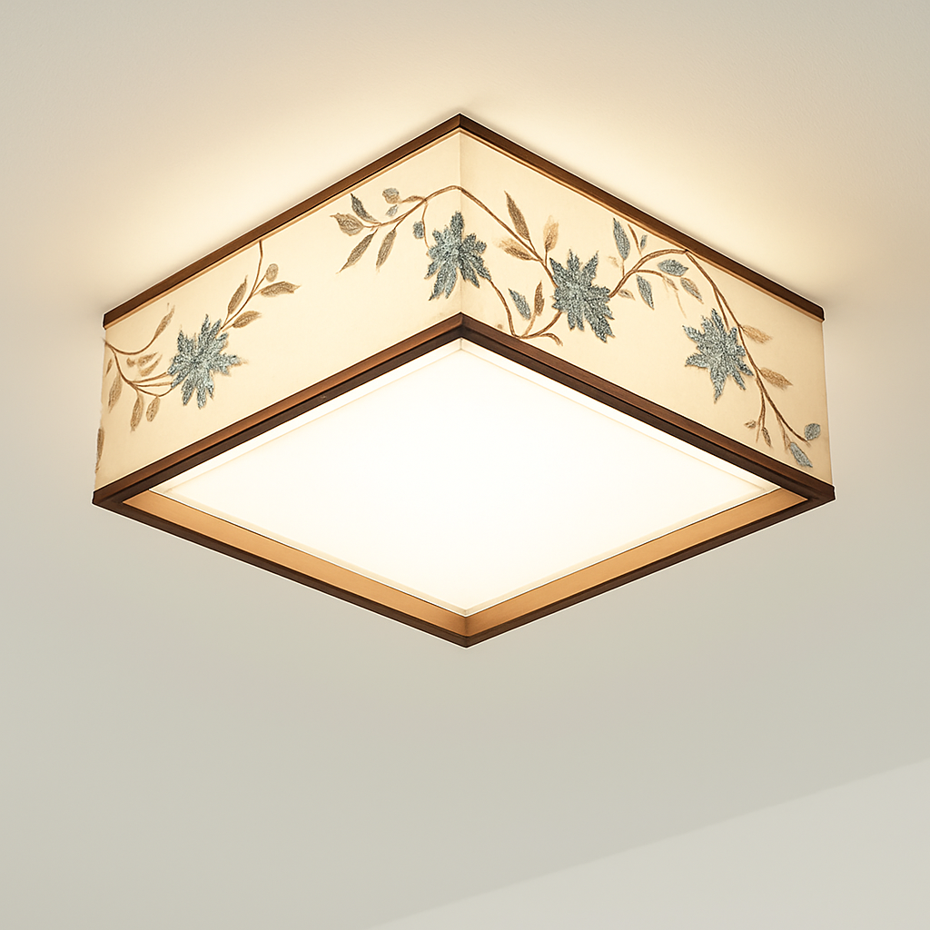 Plafonnier — Chinois plafonnier chambre ronde Chinoiserie Luminaire Suspendu rétro maison salon étude Luminaire éclairage