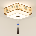 Plafonnier — Chinois plafonnier chambre ronde Chinoiserie Luminaire Suspendu rétro maison salon étude Luminaire éclairage