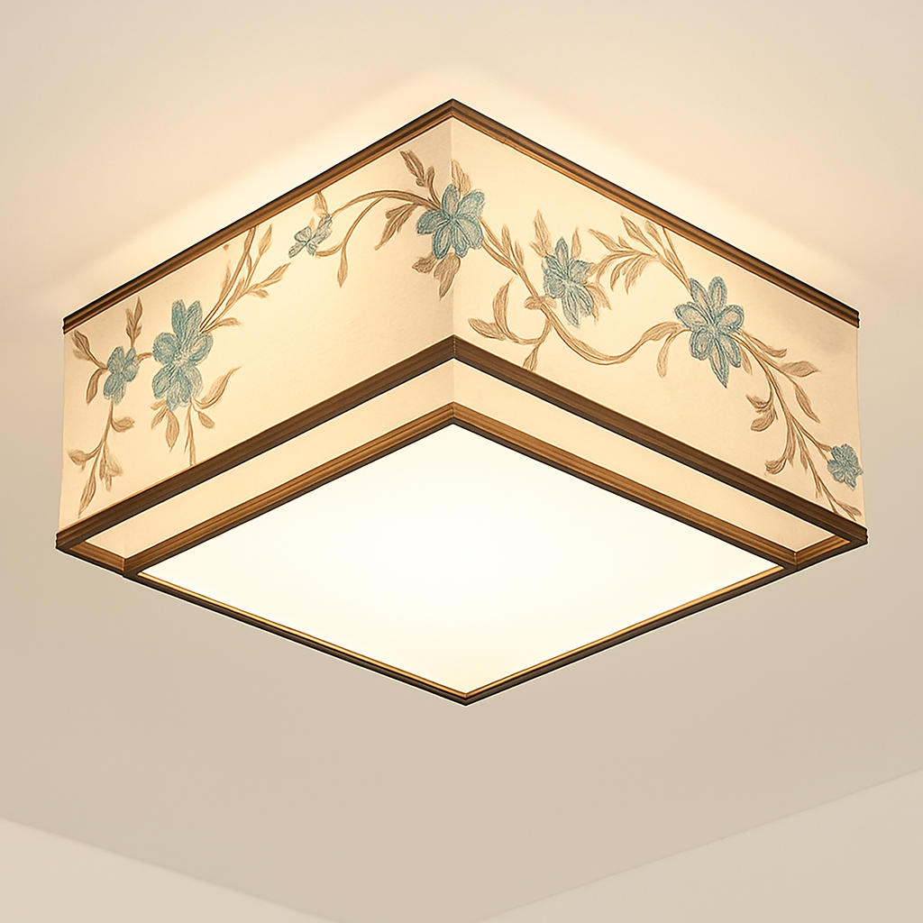 Plafonnier — Chinois plafonnier chambre ronde Chinoiserie Luminaire Suspendu rétro maison salon étude Luminaire éclairage