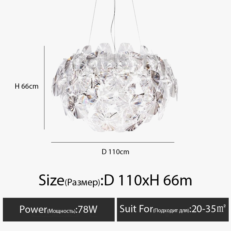 Lustre — Créatif nordique design moderne pour éclairage intérieur