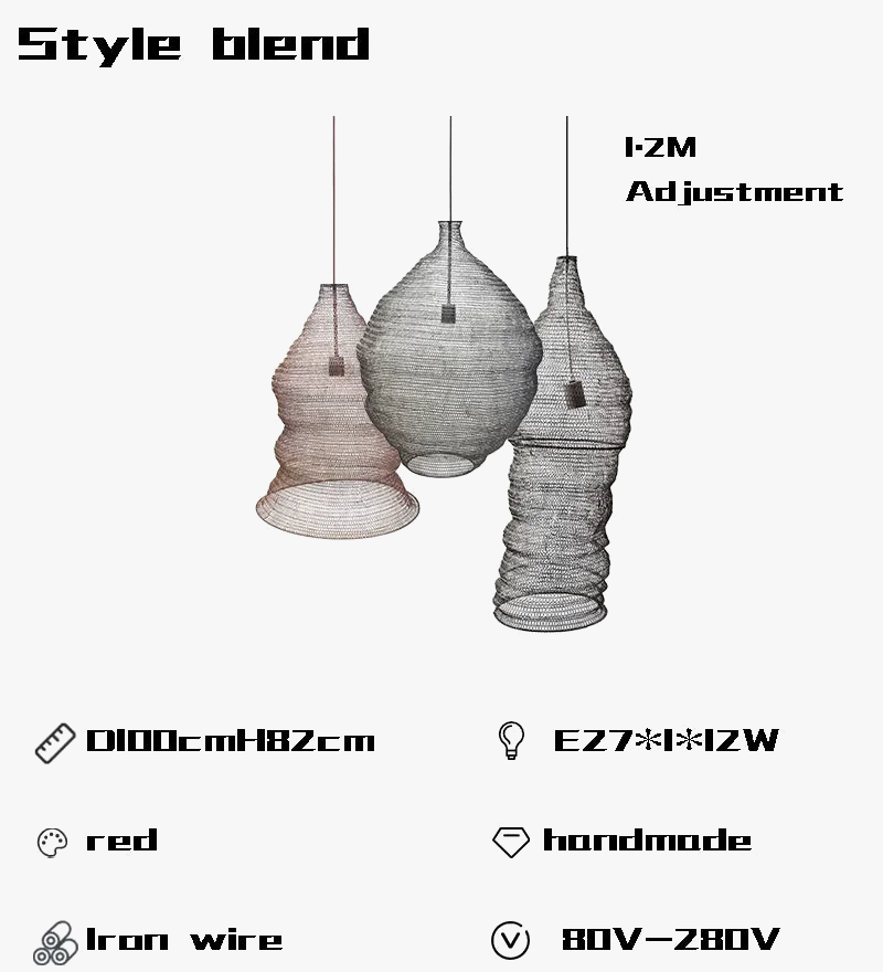Lustre — Créatif suspendu pour restaurant bar et hôtel