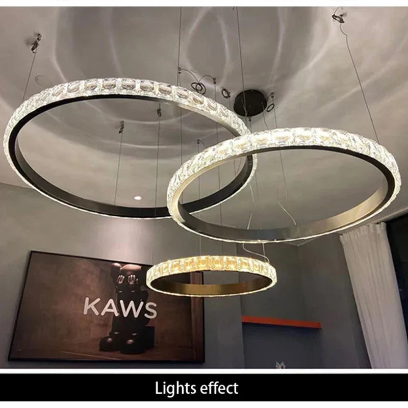 Lustre — De luxe en cristal pour hôtel et villa
