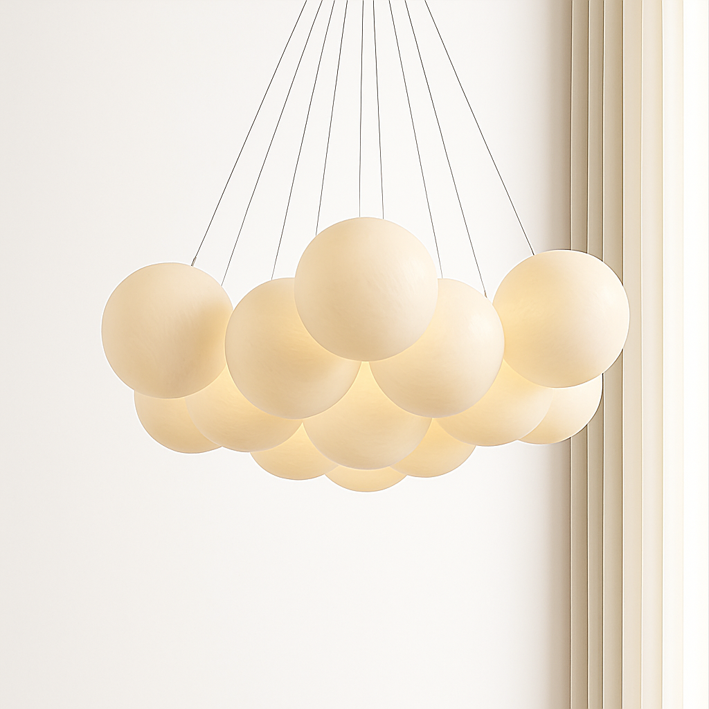 Lustre — Design LED avec boules
