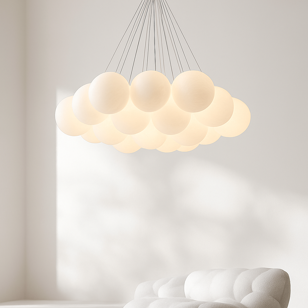 Lustre — Design LED avec boules