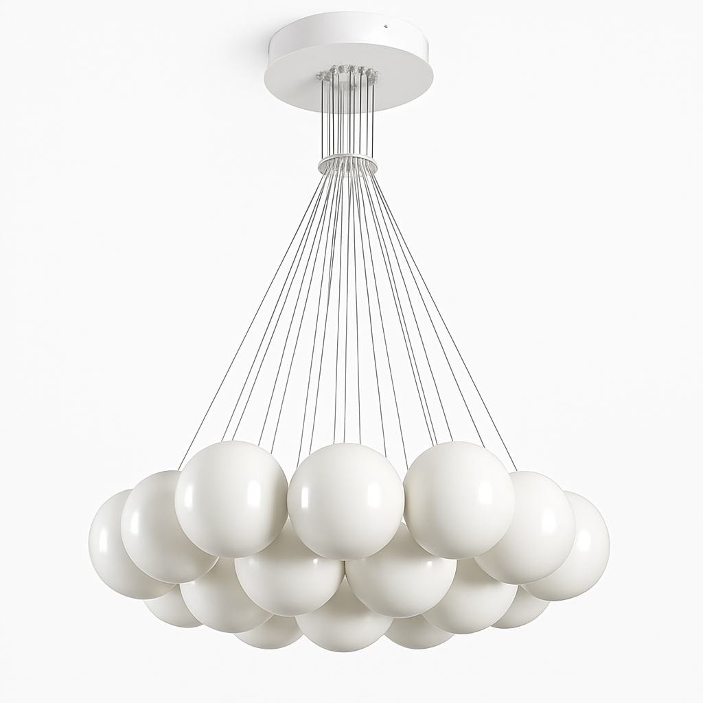 Lustre — Design LED avec boules