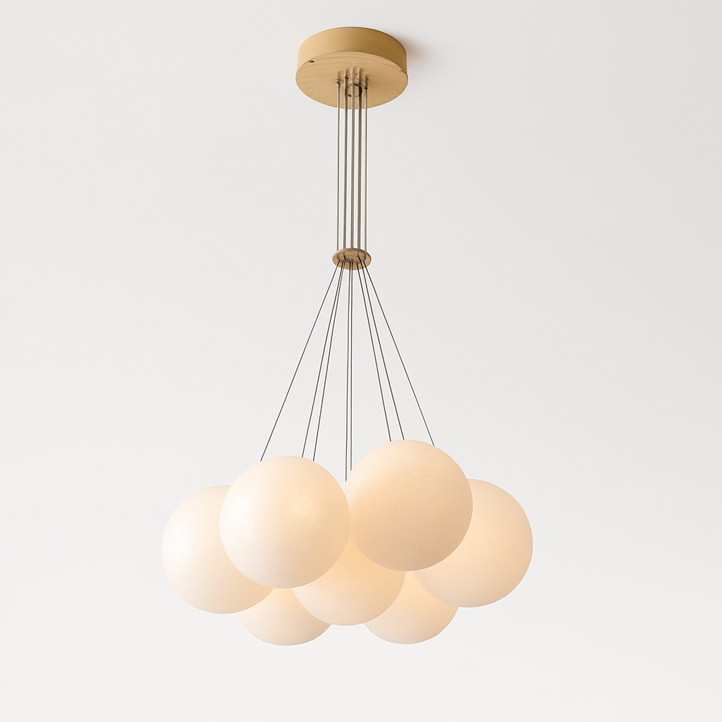 Lustre — Design LED avec boules