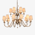 Abat-jour — En chandelier avec abat-jour Art Deco