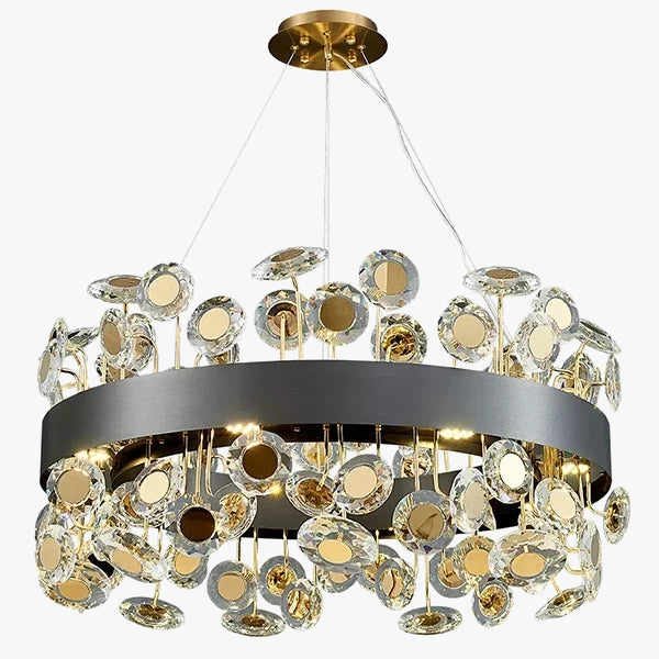 Lustre — En cristal design italien pour décoration intérieure élégante