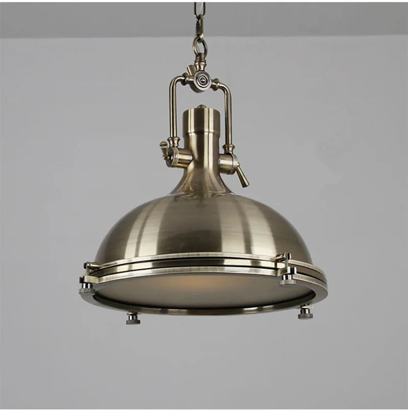 Lustre — Industriel en fer style nordique pour cadeaux de nouvel an
