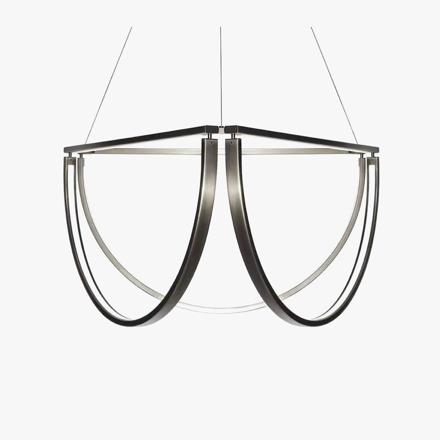 Lustre — LED géométrique postmoderne à intensité variable tendance