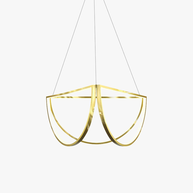 Lustre — LED géométrique postmoderne à intensité variable tendance