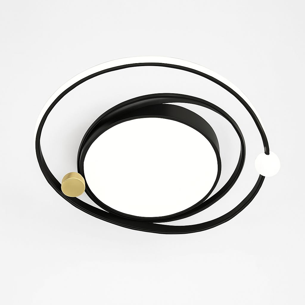 Lustre Led moderne plafonniers simples chambre chevet cuisine plafonnier étude éclairage intérieur à intensité variable Roxane Orée - Esprit Contemporain & Décor Élégant