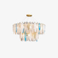 Lustre — Moderne avec lames en verre luxury Valentina