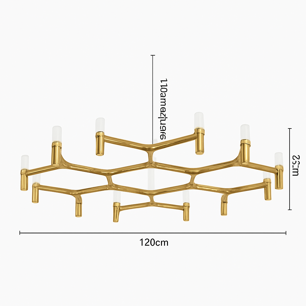 Lustre — Moderne de luxe en métal éclairage suspendu réglable