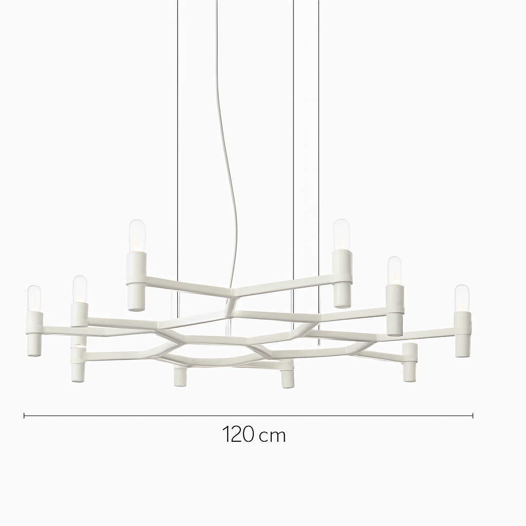 Lustre — Moderne de luxe en métal éclairage suspendu réglable