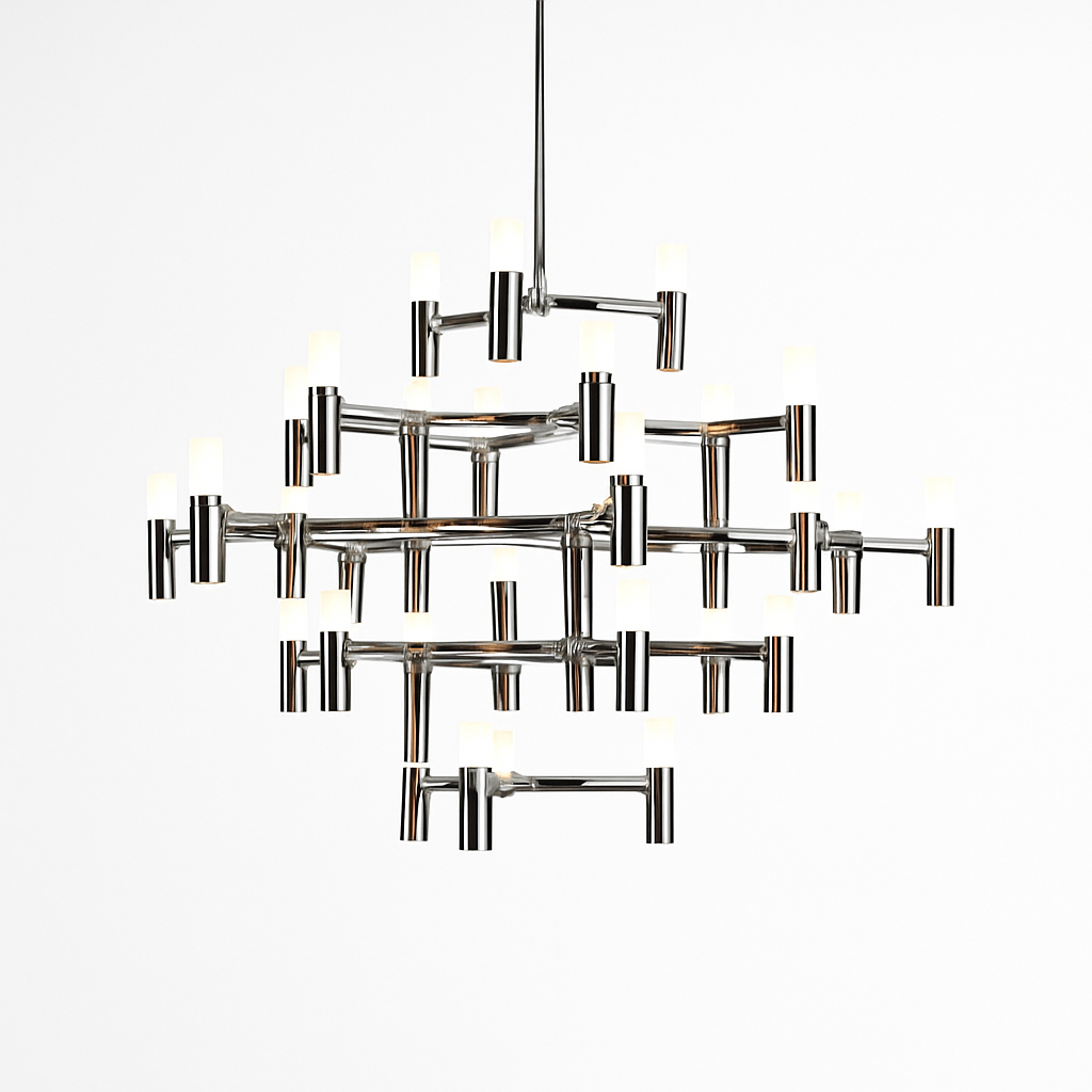 Lustre — Moderne de luxe en métal éclairage suspendu réglable