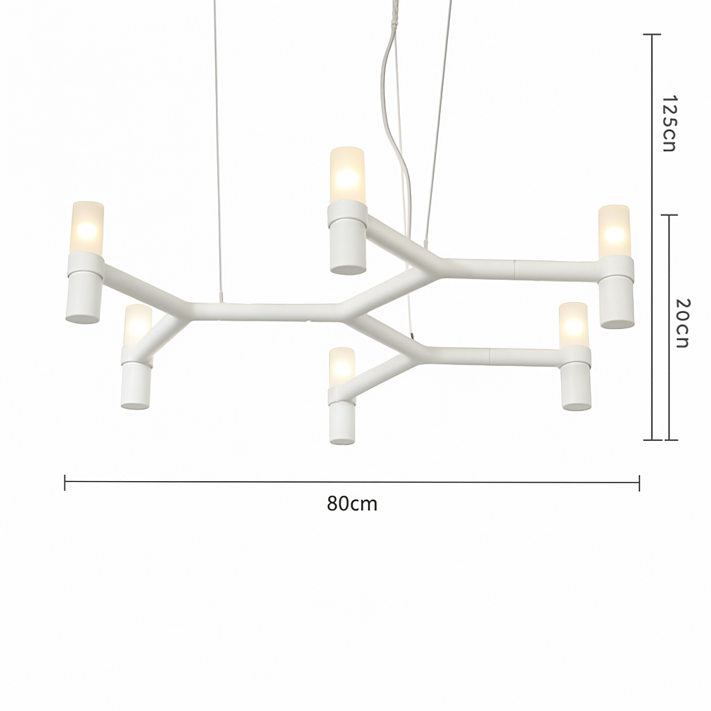 Lustre — Moderne de luxe en métal éclairage suspendu réglable