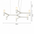 Lustre — Moderne de luxe en métal éclairage suspendu réglable