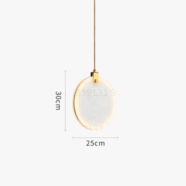 Lustre — Moderne en marbre créatif LED imitation luxe