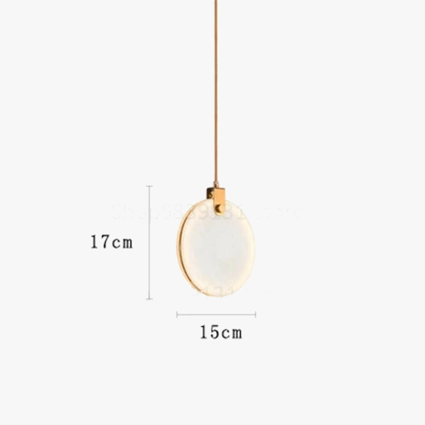 Lustre — Moderne en marbre créatif LED imitation luxe