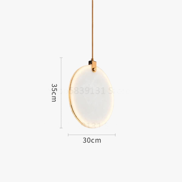 Lustre — Moderne en marbre créatif LED imitation luxe