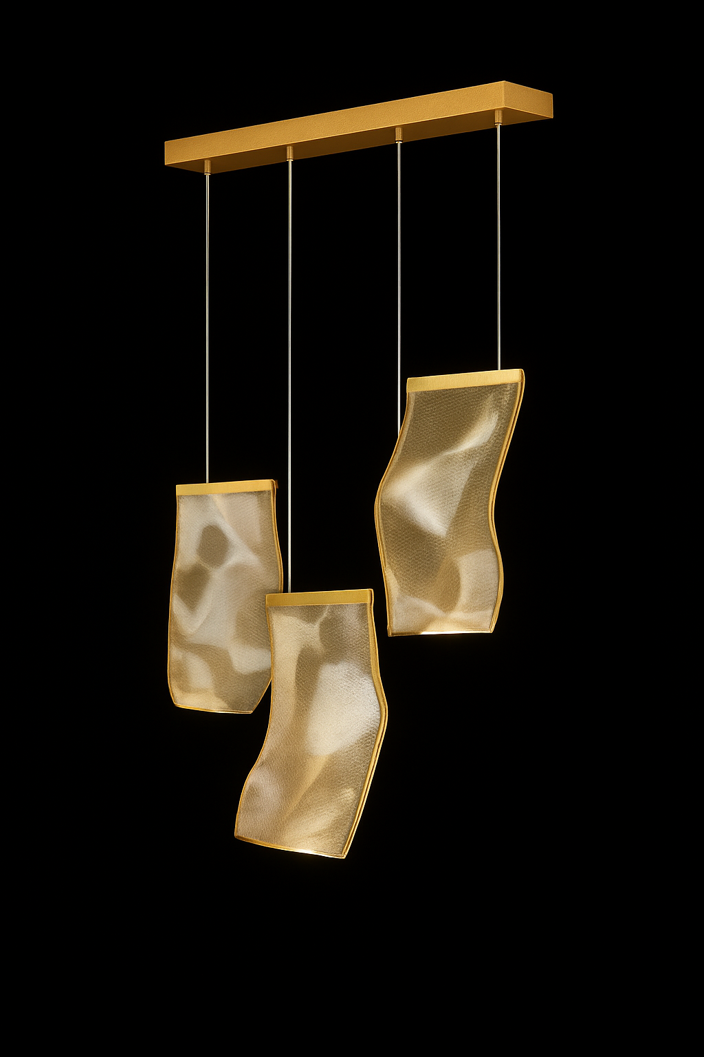 Lustre — Moderne LED pour duplex escalier bar et magasin de vêtements