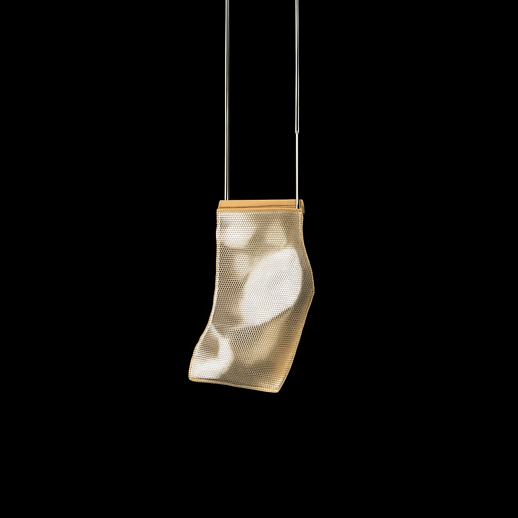 Lustre — Moderne LED pour duplex escalier bar et magasin de vêtements