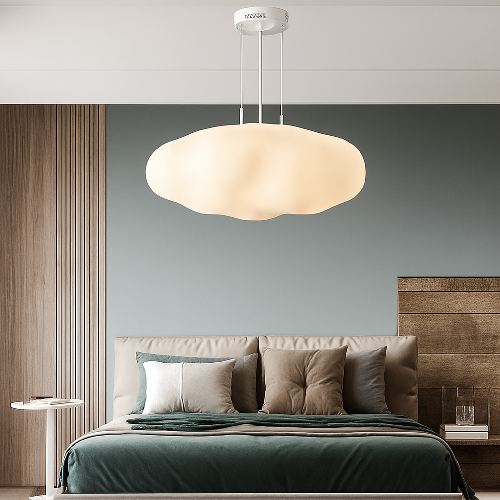 Lustre — Nuages Blanc LED Lustre Pour Salle À Manger Chambre D'enfant Hall Créative Décorative Éclairage Quotidien